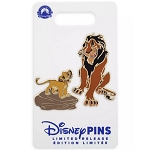Disney Pin Set - The Lion King Simba and Scar