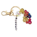 Disney Keychain - Mickey Icon Beaded - Mickey Mouse