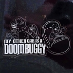 Disney Window Decal - The Haunted Mansion - My Other Car is a Doombuggy